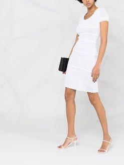 Dsquared2 robe ajustée en maille nervurée