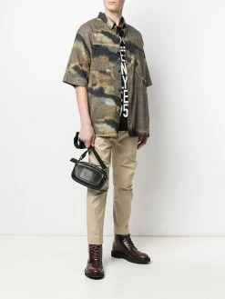 Dsquared2 pantalon chino à taille haute ceinturée