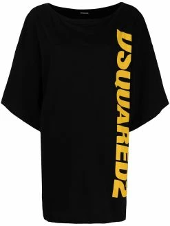 Dsquared2 robe à logo imprimé