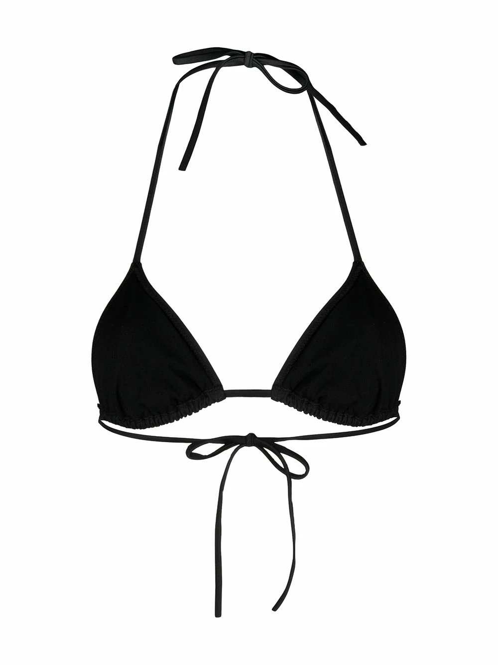 Dsquared2 Haut de bikini D2 à bonnets triangles Haute Qualité tenues de plage femme 4 Dsquared2 haut de bikini D2 à bonnets triangles