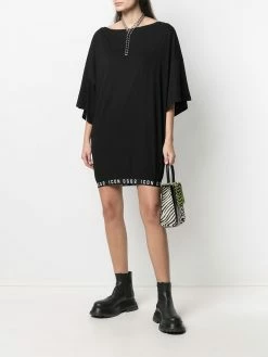 Dsquared2 robe courte à bande logo