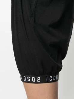 Dsquared2 robe courte à bande logo