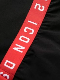 Dsquared2 robe courte à bande logo