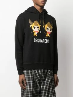 Dsquared2 hoodie à imprimé graphique