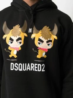 Dsquared2 hoodie à imprimé graphique
