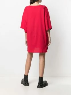 Dsquared2 robe courte à logo imprimé