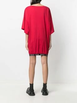 Dsquared2 robe courte à logo imprimé