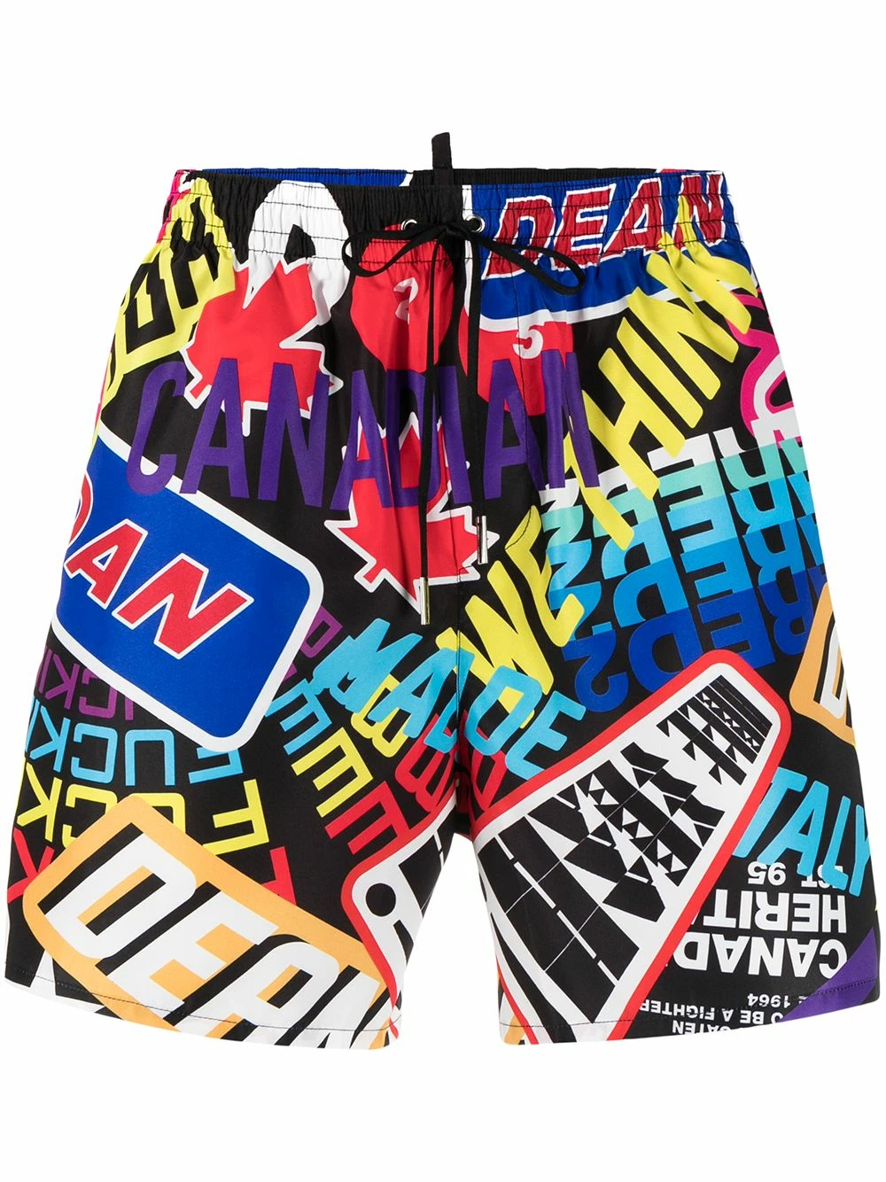 Dsquared2 Soldes En Ligne Short de bain à logo imprimé shorts de bain homme 3 Dsquared2 short de bain à logo imprimé