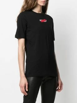 Dsquared2 T shirt à logo imprimé Prix Cassé t-shirts & jerseys femme 9 Dsquared2 t-shirt à logo imprimé