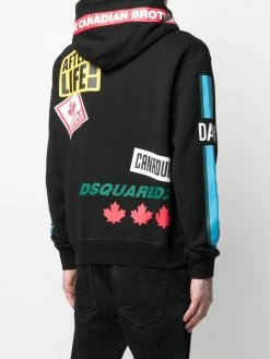 Dsquared2 hoodie à slogan imprimé