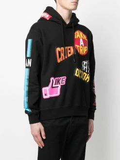 Dsquared2 hoodie à slogan imprimé