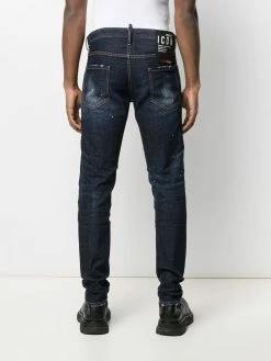 Dsquared2 jean à effet usé