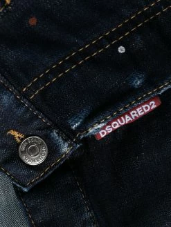 Dsquared2 jean à effet usé