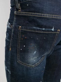 Dsquared2 jean à effet usé