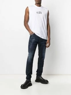 Dsquared2 débardeur à logo imprimé