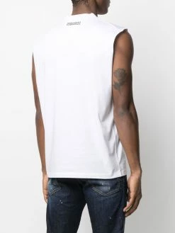 Dsquared2 débardeur à logo imprimé