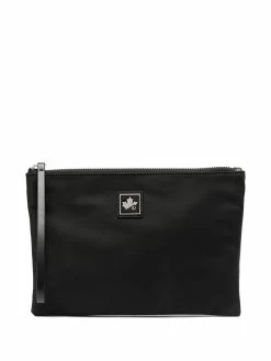 Dsquared2 pochette à plaque logo