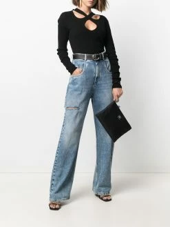 Dsquared2 pochette à plaque logo