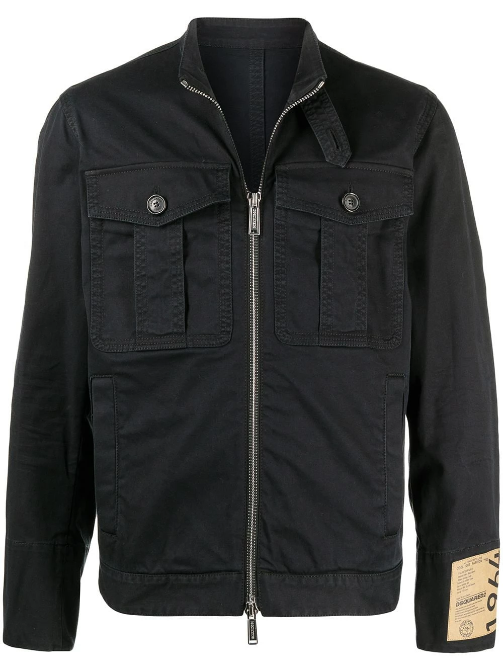 Dsquared2 Veste à patch logo Produit de première qualité surchemises homme 3 Dsquared2 veste à patch logo