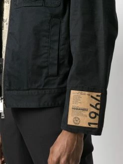 Dsquared2 Veste à patch logo Produit de première qualité surchemises homme 11 Dsquared2 veste à patch logo