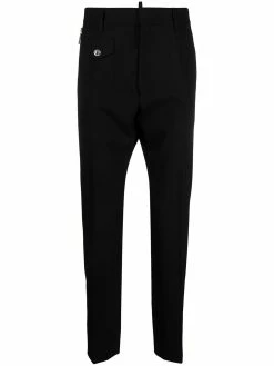Dsquared2 pantalon droit en laine