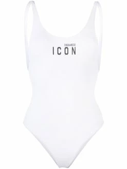 Dsquared2 maillot de bain Icon à dos-nu
