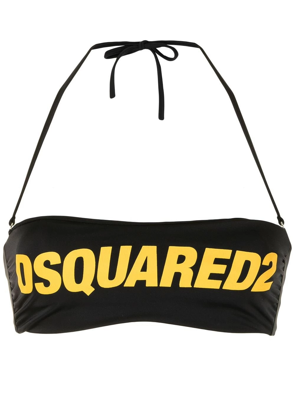 Dsquared2 Soldes Haut de bikini à logo imprimé bikinis femme 3 Dsquared2 haut de bikini à logo imprimé
