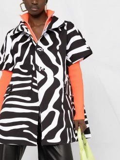 Dsquared2 veste à imprimé zèbre