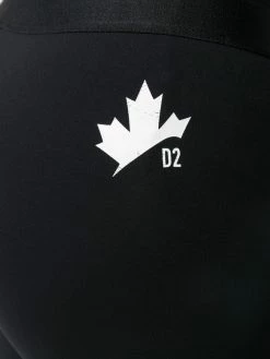 Dsquared2 legging court à logo imprimé