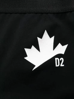 Dsquared2 legging court à logo imprimé