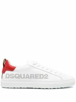 Dsquared2 baskets lacées à logo imprimé