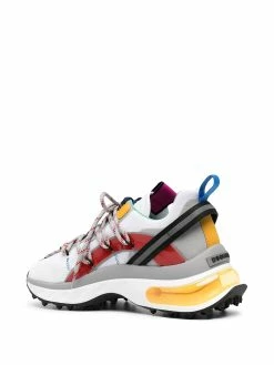 Dsquared2 baskets lacées à design à empiècements