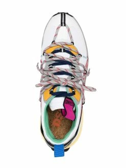 Dsquared2 baskets lacées à design à empiècements