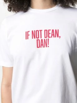 Dsquared2 t-shirt à slogan imprimé