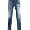Dsquared2 jean slim à effet usé
