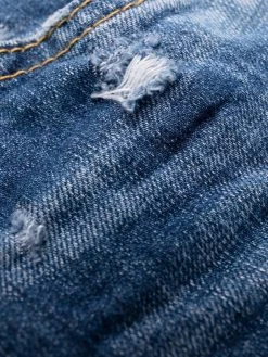 Dsquared2 jean court à effet usé