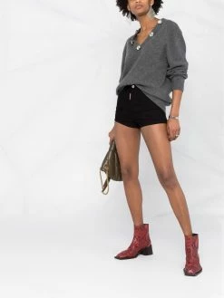 Dsquared2 short en jean Icon à taille haute