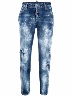 Dsquared2 jean Cool Girl à effet usé