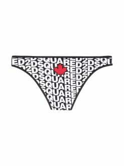 Dsquared2 bas de bikini à logo imprimé