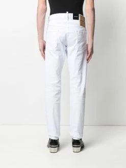 Dsquared2 jean bootcut à détail de breloque