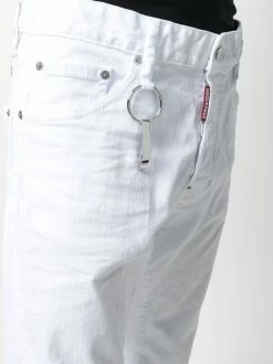 Dsquared2 jean bootcut à détail de breloque