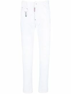 Dsquared2 jean bootcut à détail de breloque