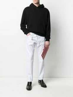 Dsquared2 jean bootcut à détail de breloque