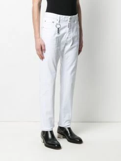 Dsquared2 jean bootcut à détail de breloque