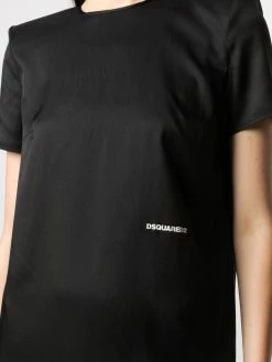 Dsquared2 robe courte à épaules structurées