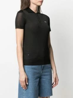 Dsquared2 polo à plaque logo