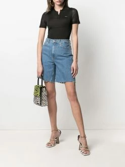 Dsquared2 polo à plaque logo