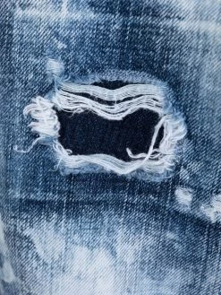 Dsquared2 jean Pain Job à effet usé