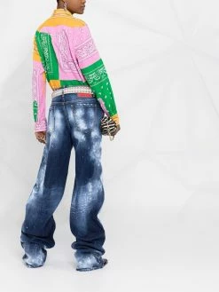 Dsquared2 jean Pain Job à effet usé