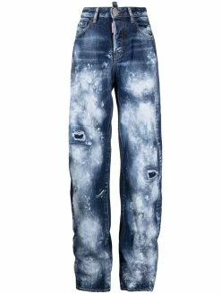 Dsquared2 jean Pain Job à effet usé
